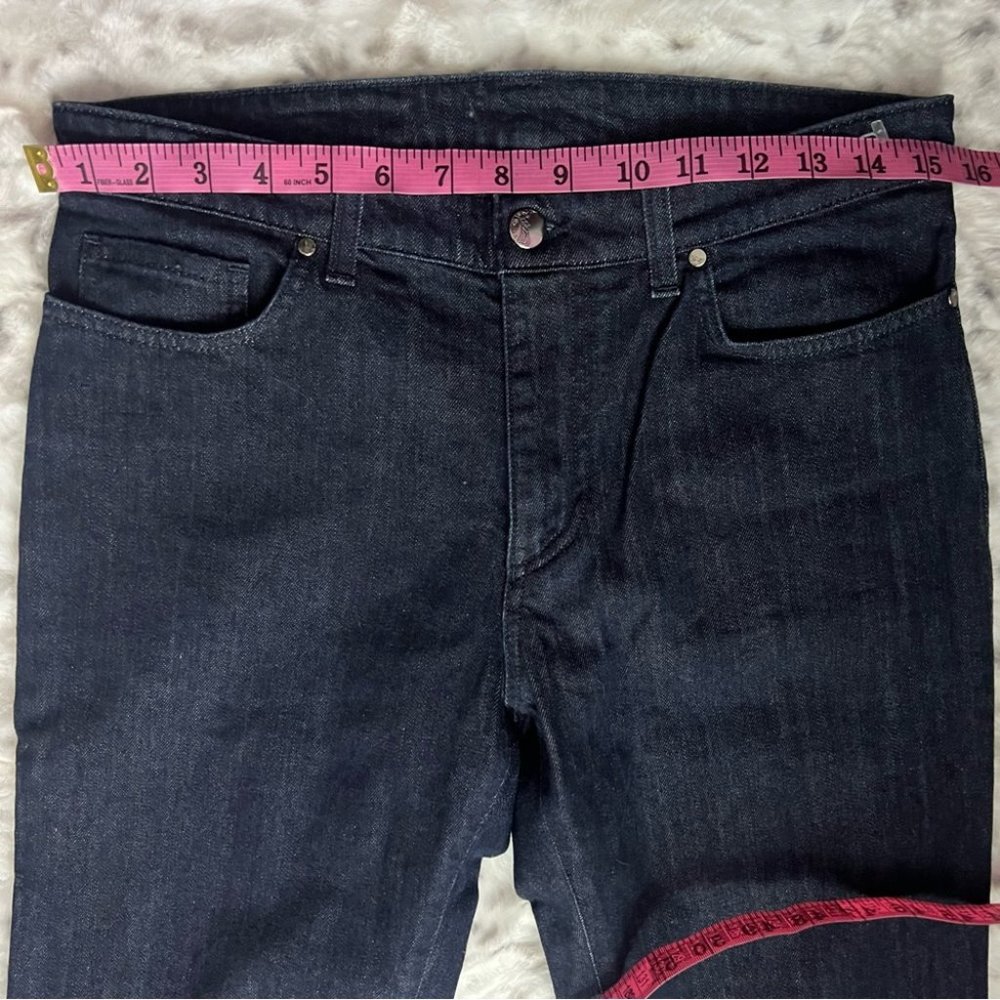 Versace jeans Medusa logo metal emblem buttons charm straight leg dark wash - Picture 15 of 16